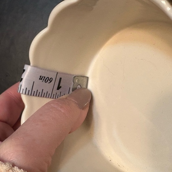 Lenox Cream and Gold Candle Holder with Plaid Accent - Picture 9 of 9